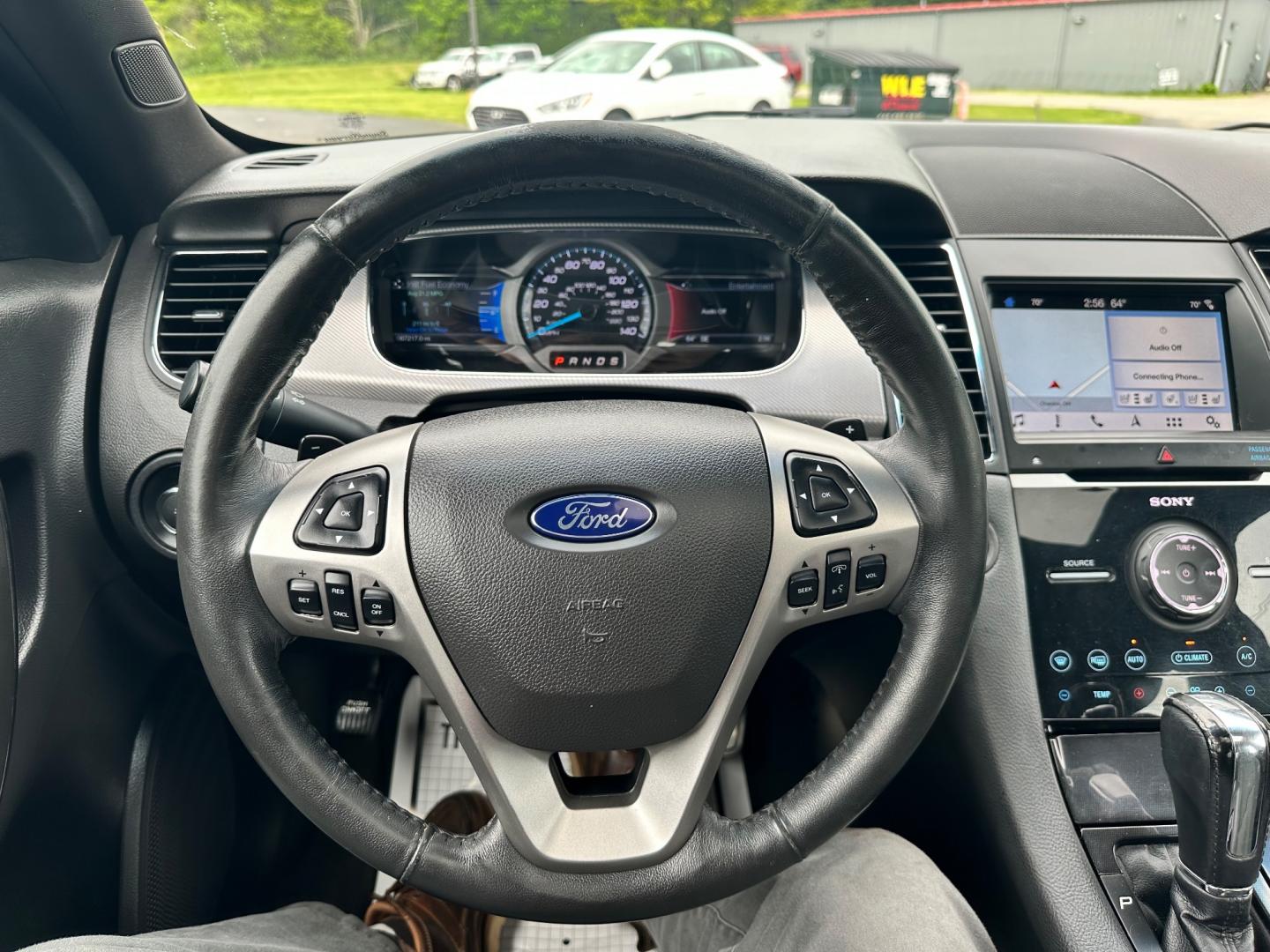 2019 Gray /Black Ford Taurus SHO AWD (1FAHP2KT0KG) with an 3.5L V6 DOHC 24V TWIN TURBO engine, 6-Speed Automatic transmission, located at 11115 Chardon Rd. , Chardon, OH, 44024, (440) 214-9705, 41.580246, -81.241943 - This 2019 Ford Taurus SHO AWD is a high-performance sedan that combines luxury and technology with its 3.5L twin-turbo EcoBoost V6 engine, producing 365 horsepower and 0-60 mph in just 5.2 seconds. The interior features heated and cooled front seats, blind spot monitoring, rear cross traffic alert, - Photo#24